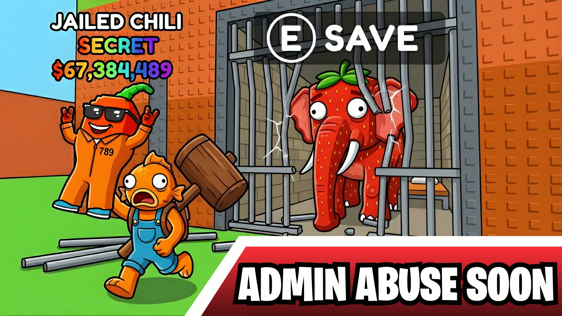 刑務所から脱出してブレインロットを手に入れろ!