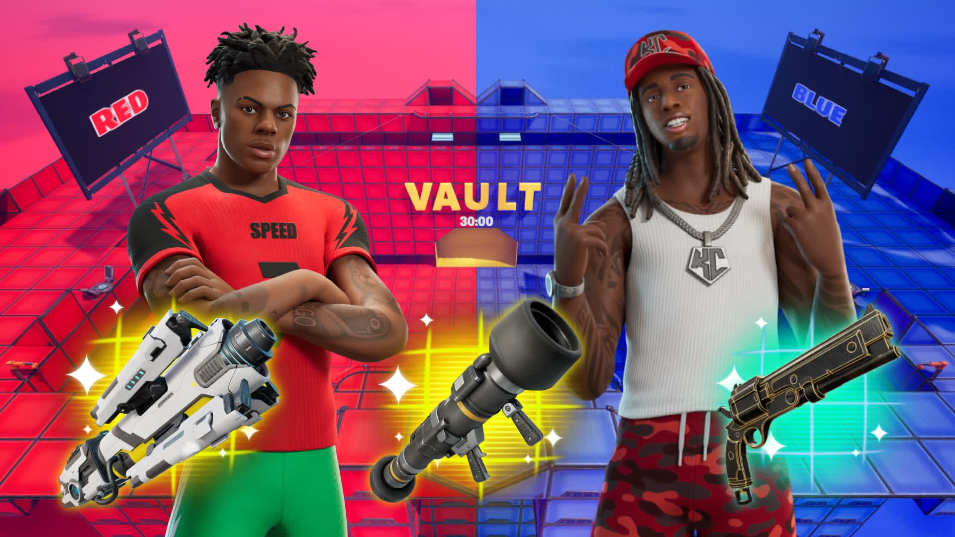 Ishowspeed VS KaiCenat 🔴🔵RED VS BLUE