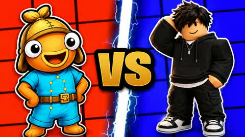 FORTNITE VS ROBLOX RVB 🔴🔵