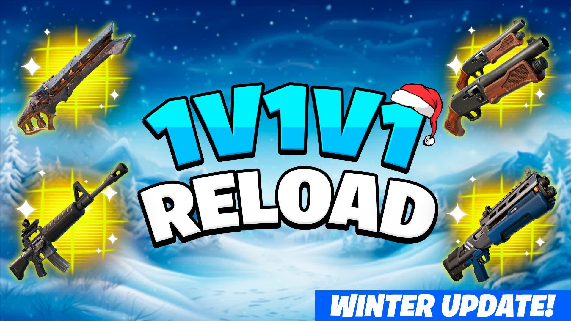 ❄️WINTER 1V1V1 RELOAD❄️