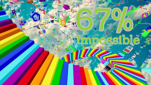 ONLY UP 67% IMPOSSIBLE