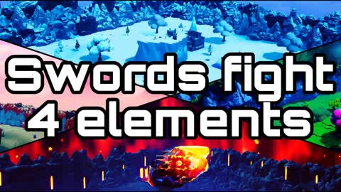 Swords Fight 4 element 🔥🌊🏞️🏜️