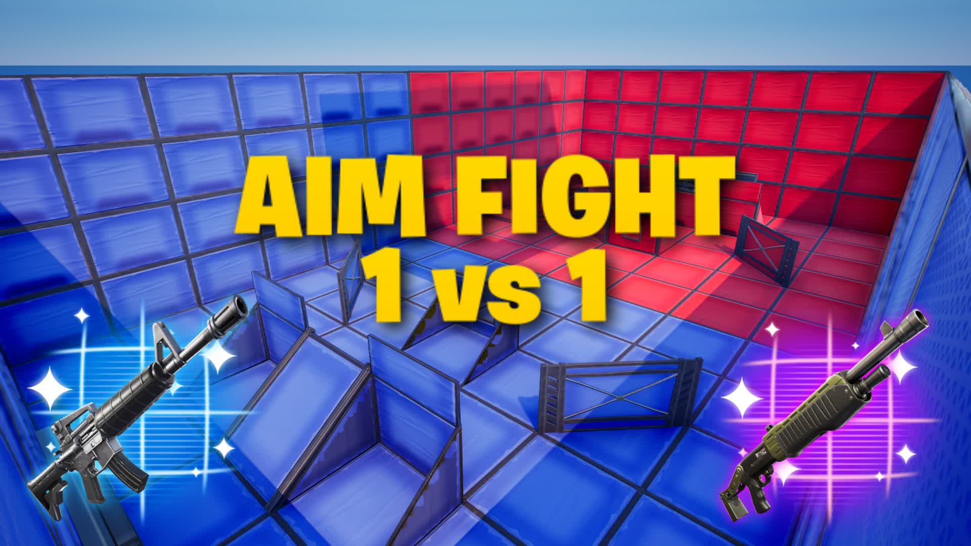 🔥AIM FIGHT / 1VS1 / 🔴RED VS BLUE🔵