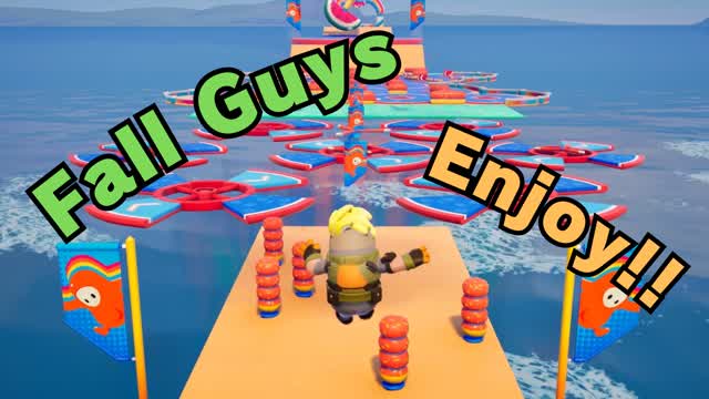 【Fall Guys】Obstacle Race【Multiplay】
