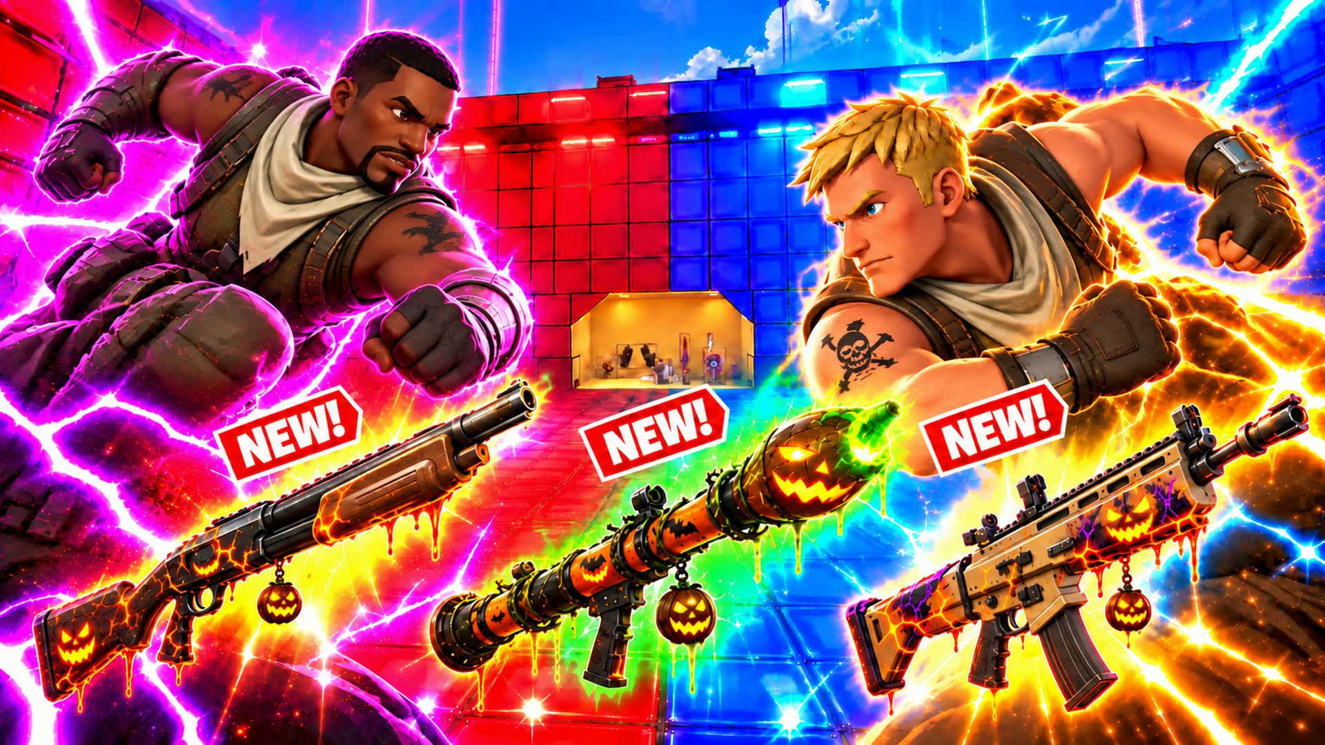 JONESY VS MAMADOU RED VS BLUE 🔴🔵