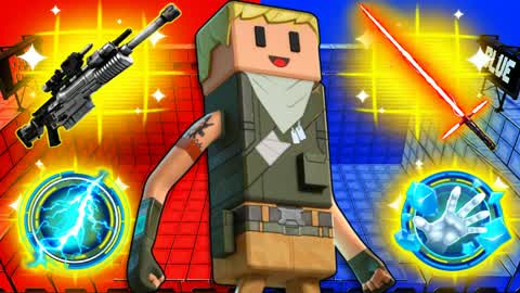 SIMPLE RED VS BLUE STAR WARS