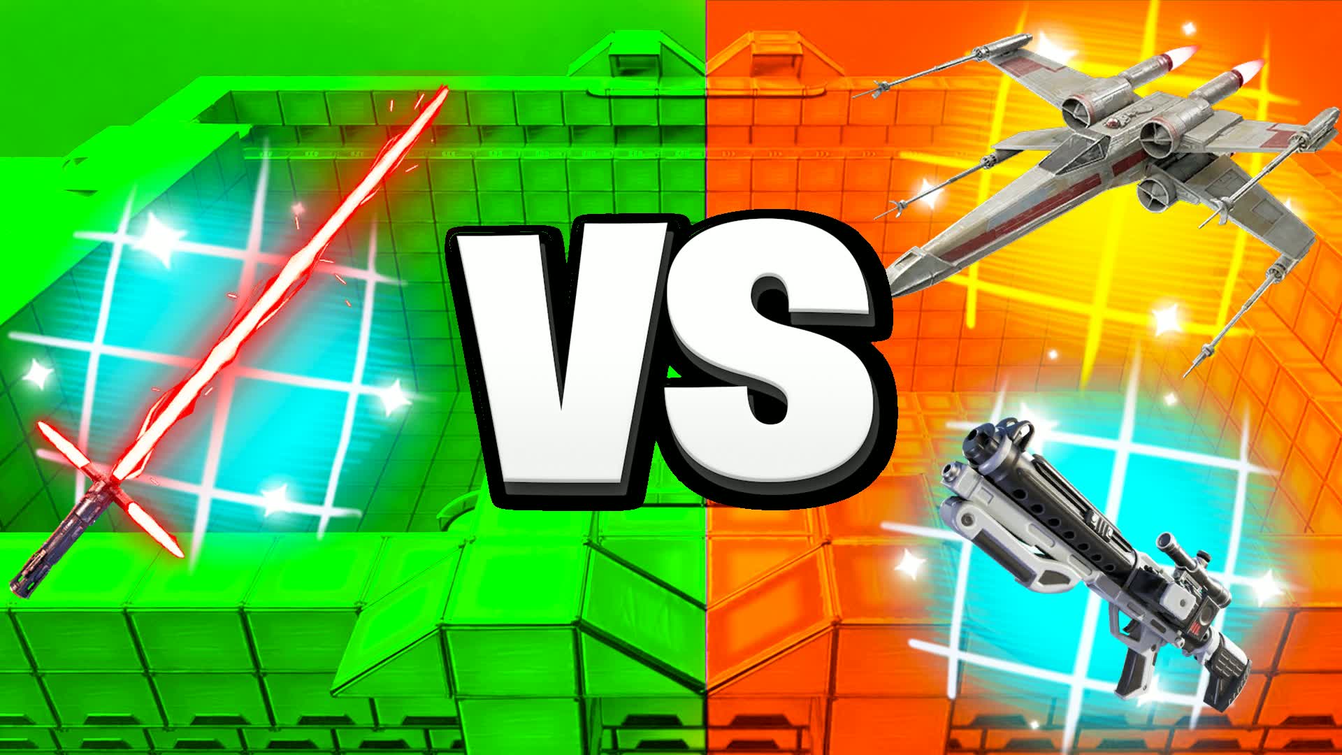 CRAZY グリーン VS オレンジ