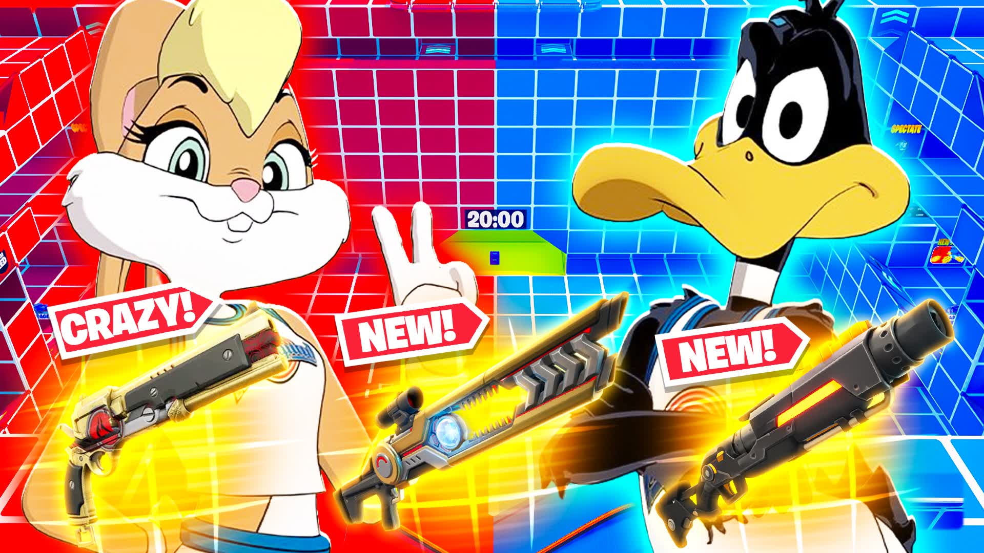 SUPER CRAZY GUYS ⭐️ RED VS BLUE 🔴🔵