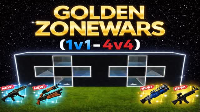 Golden zonewars (1v1-4v4)