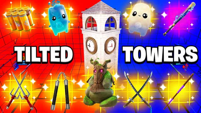 SUPER TILTED TOWERS RED VS BLUE 🔴🔵 UNC