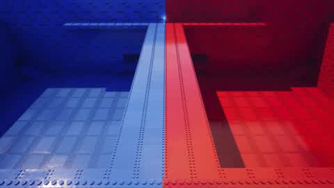 🔴BLOCK RED VS BLOCK BLUE🔵