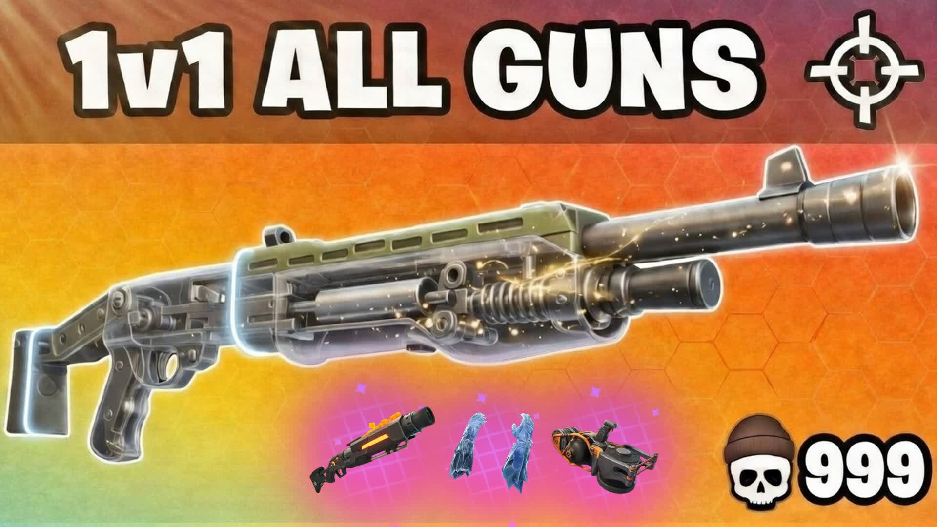WILD 1v1v1 With EVERY GUN