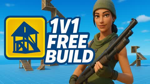 🏆1v1|free build| v2 new wapens🏆
