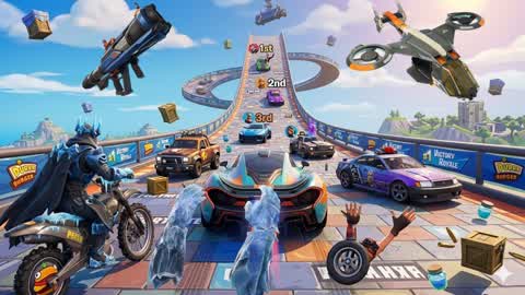 SUPER RAMPA BATTLE CARS