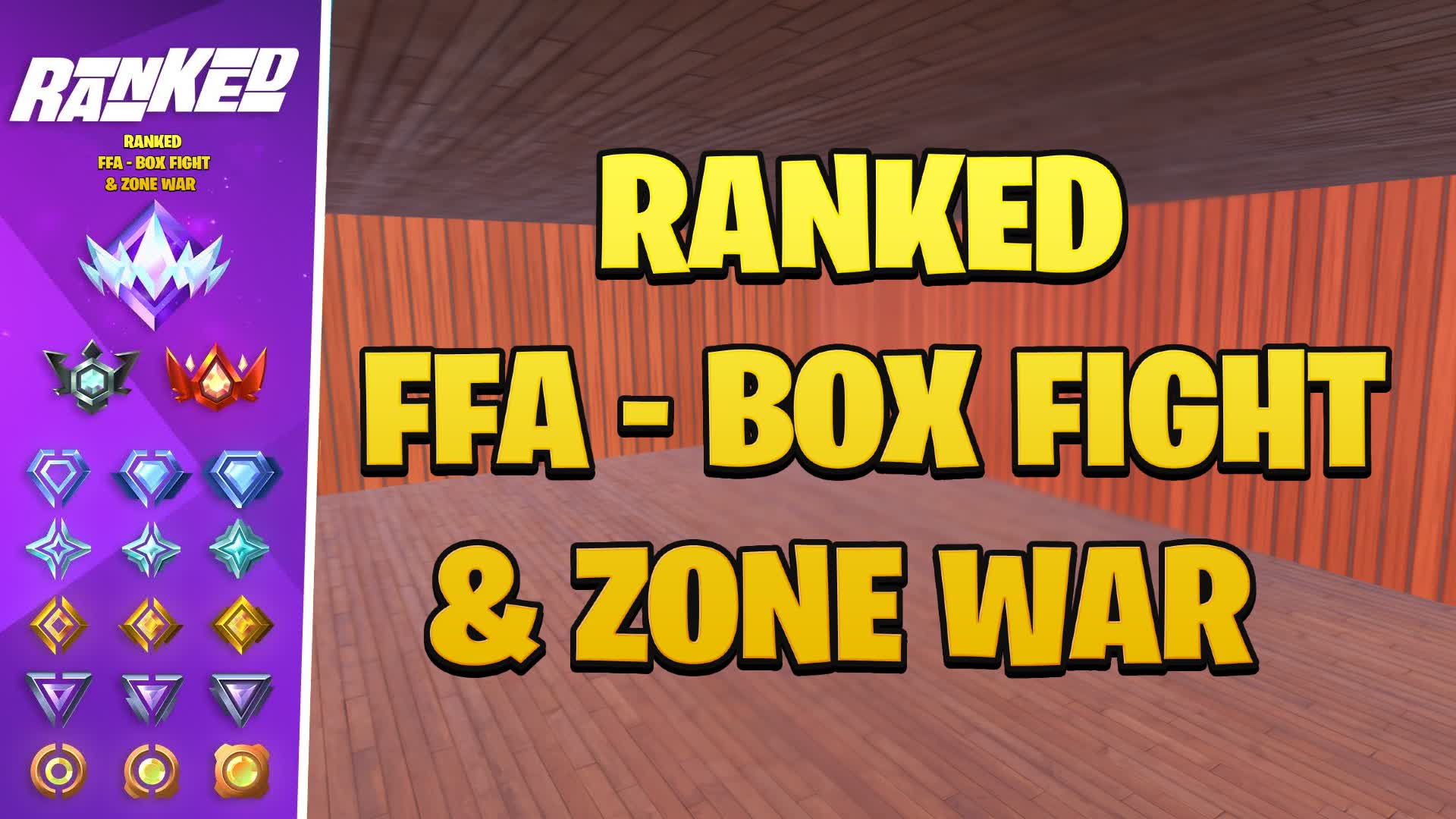 RANKED - BOX FIGHT & ZONE WARS 6373-8562-9260 by mapman - Fortnite ...