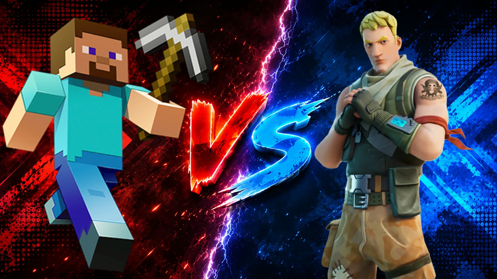 RED VS BLUE 🔵🔴 STEVE