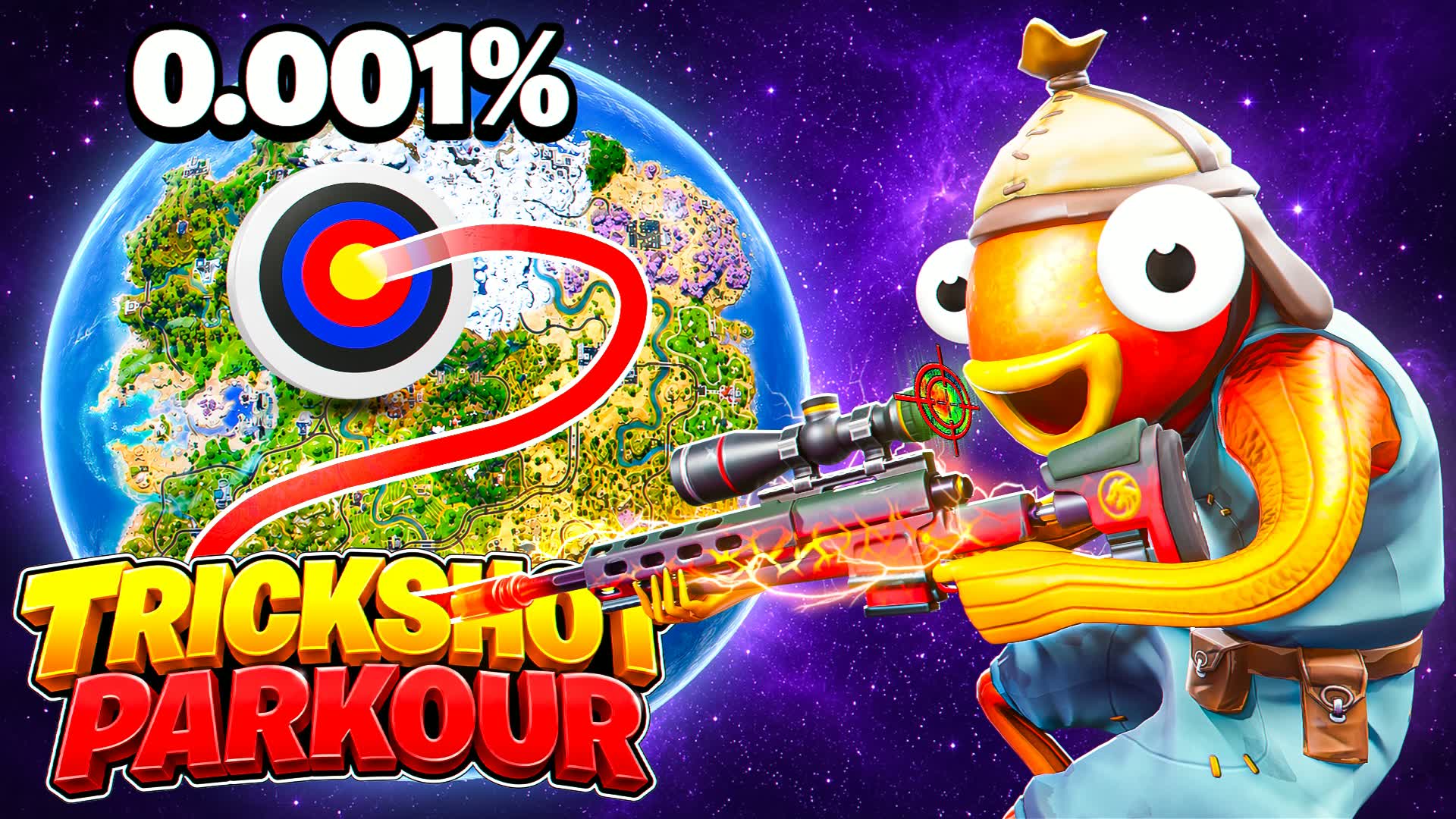 🎯TRICKSHOT PARKOUR🎯FUN! 100+