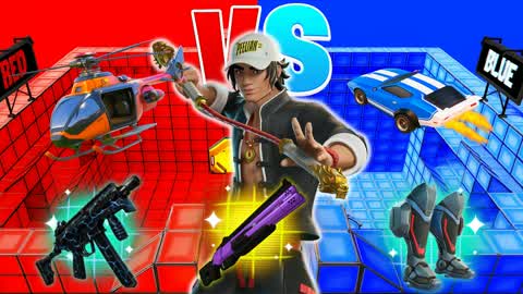 CRAZY RED VS BLUE ARENA