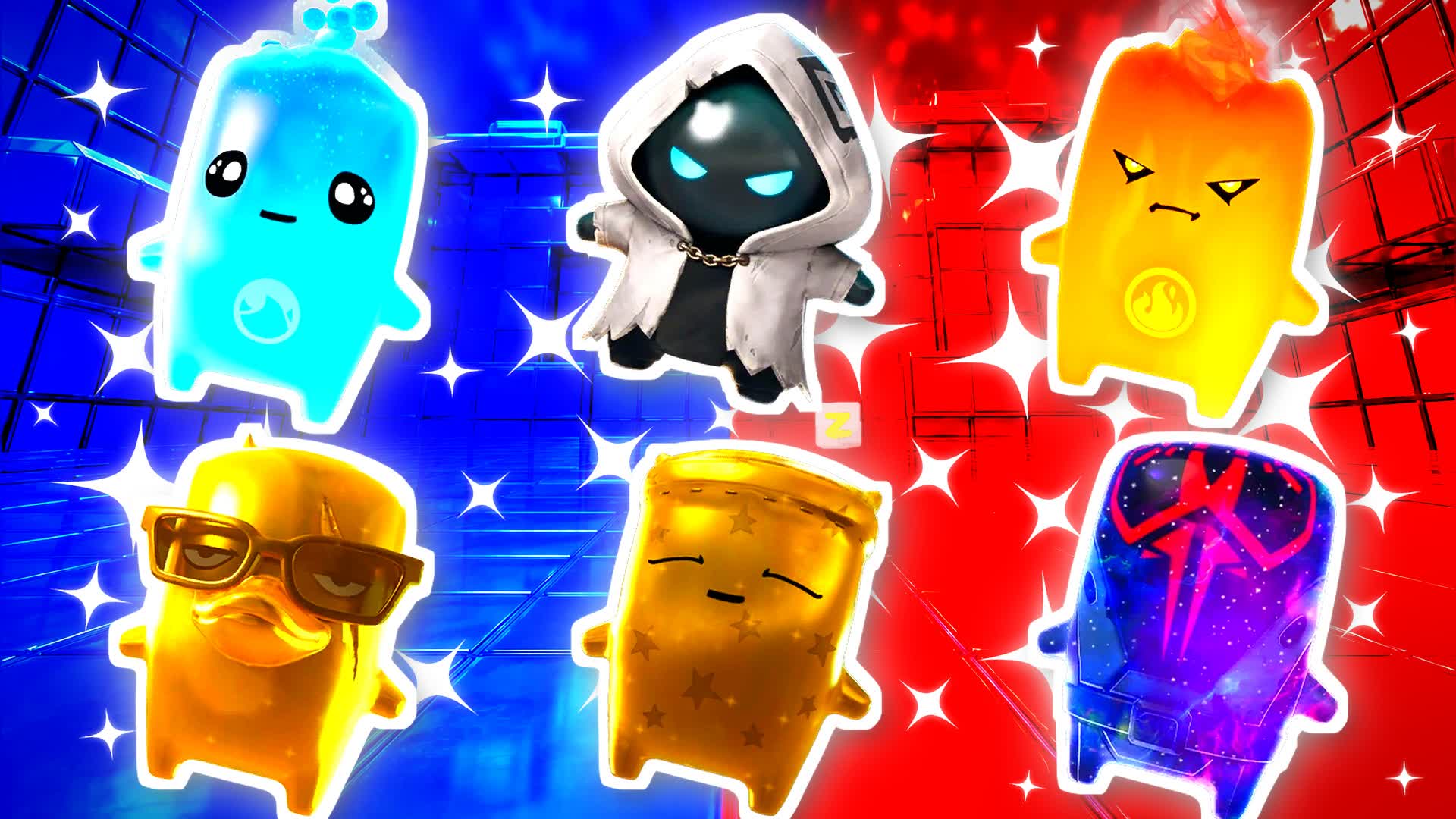 BLUE VS RED PRIME MARK 🔵🔴