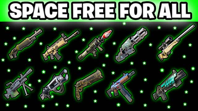 INSANE SPACE 1V1 FFA - ALL GUNS