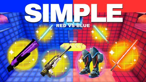 SIMPLE RED VS BLUE 🔴🔵