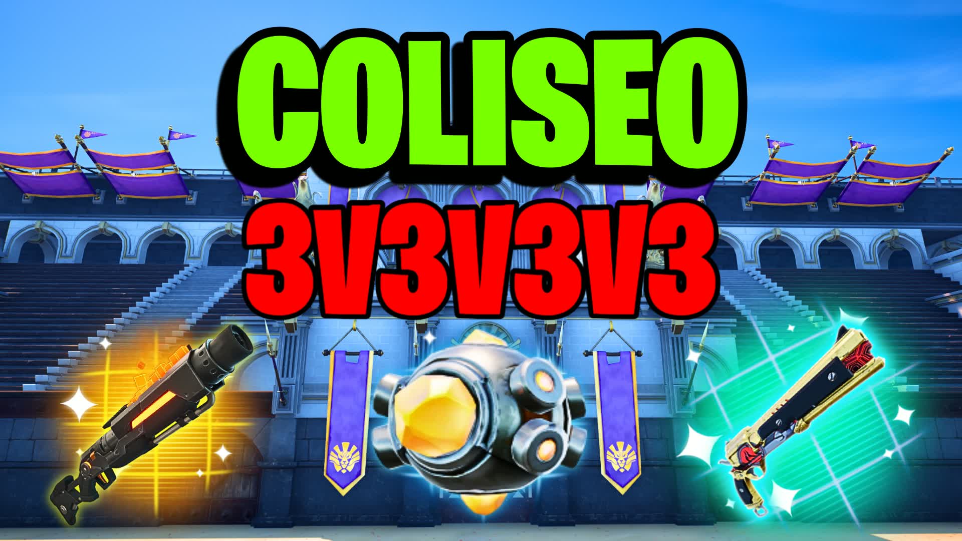 COLISEOが3v3v3v3で再び登場🎯