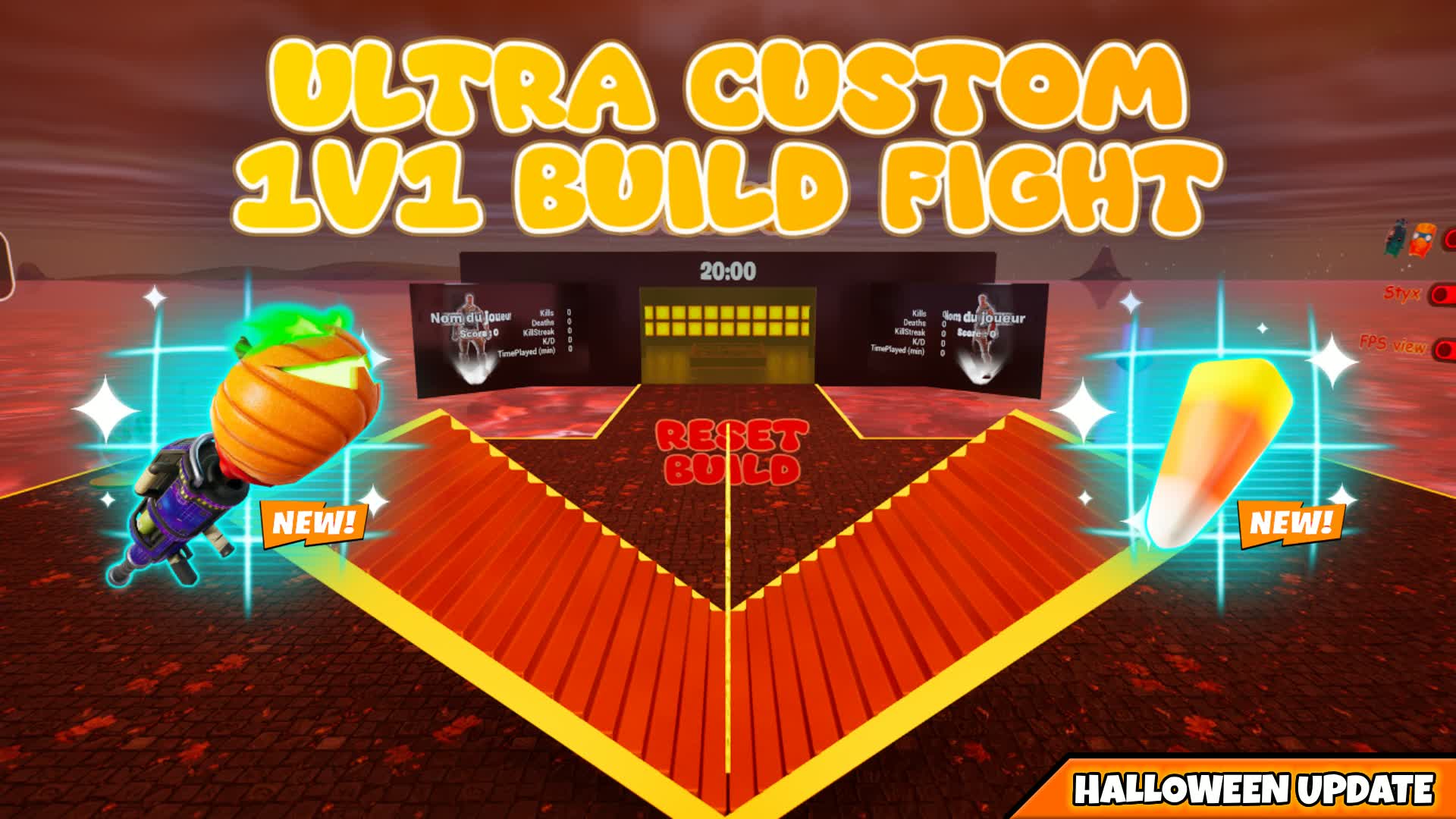 [🎃] - ULTRA CUSTOM - 1v1 Build Fight