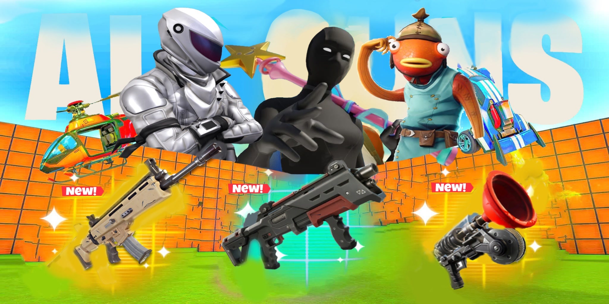 フォートナイト コード ⚔️ 1v1_Every_Gun_FFA ⚔️ 1712-9108-3419 by nexova
