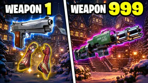 gun game one shot FFA ice king