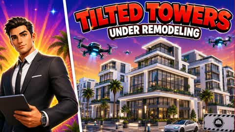 Tilted towers under remodeling 8v8