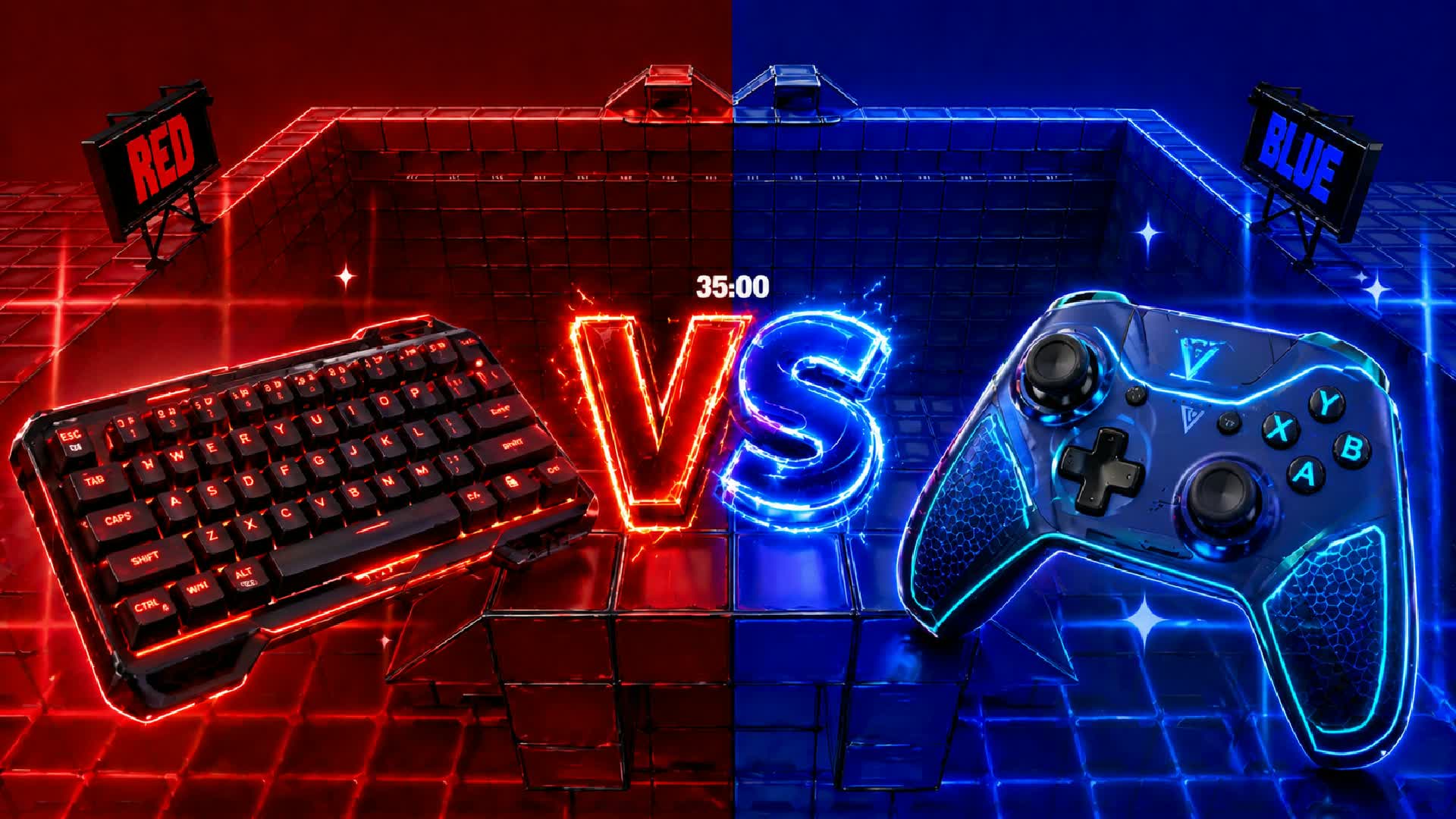 RED VS BLUE 🔴🔵FUNNY AURA BIG 67!