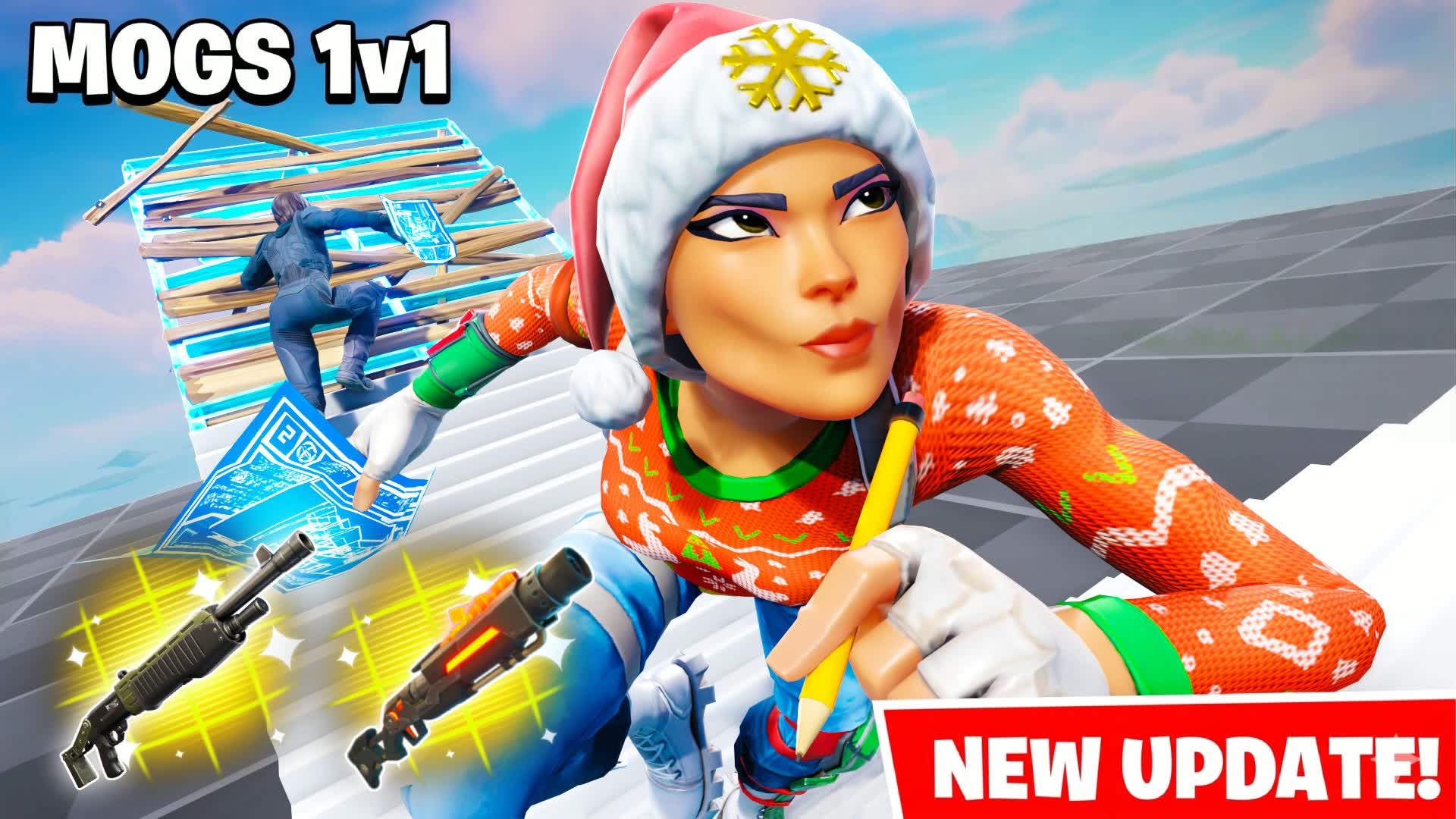 Mogs 1v1ビルドファイト(ポンプショットガン200)