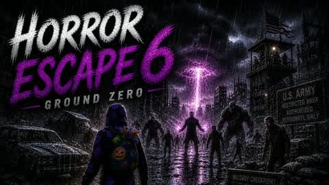 👻Horror Escape Room 6 - Ground Zero