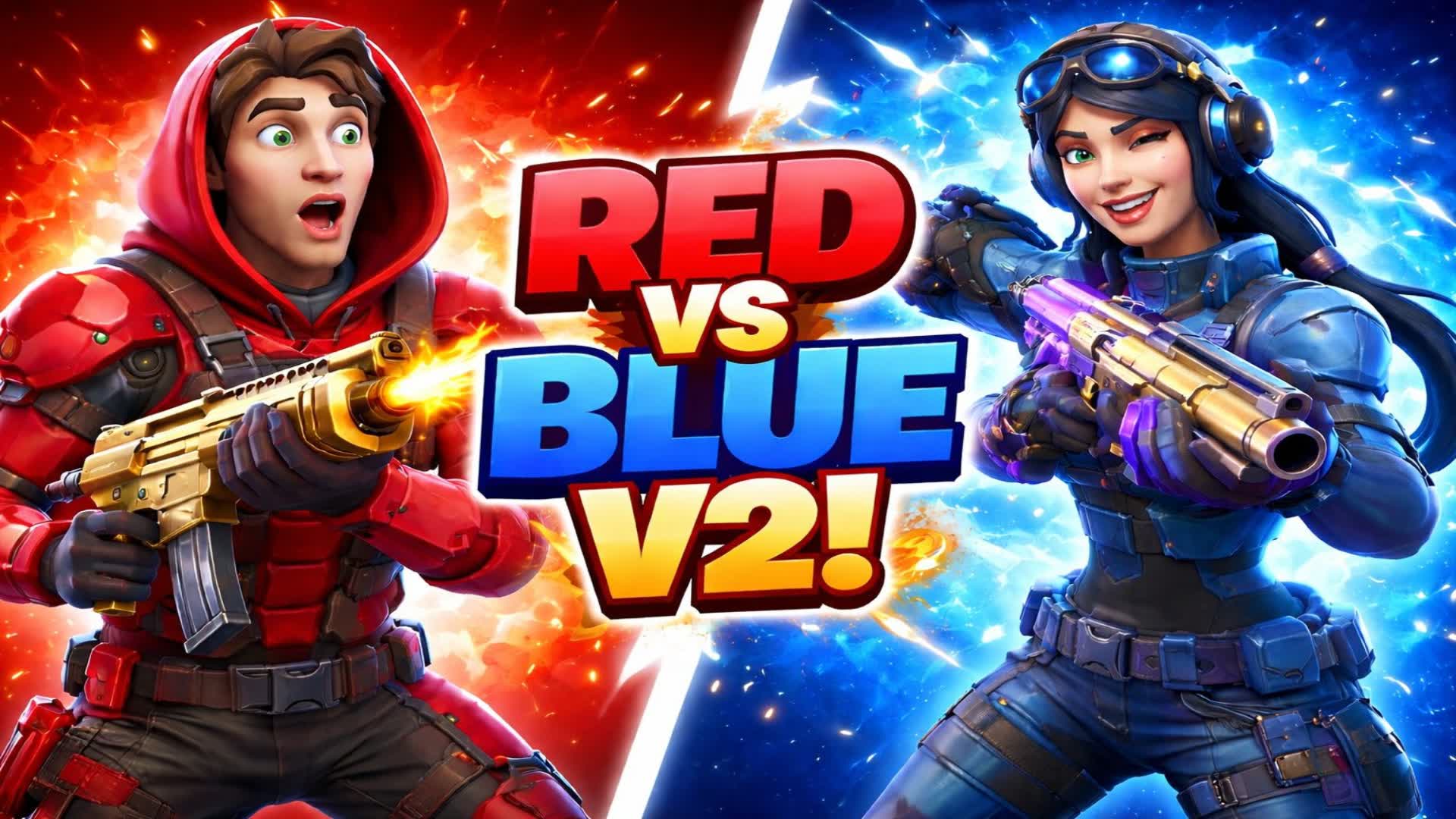 🔴RED VS BLUE V2🔵