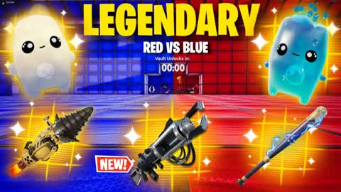 LEGENDARY RED VS BLUE 🔴🔵