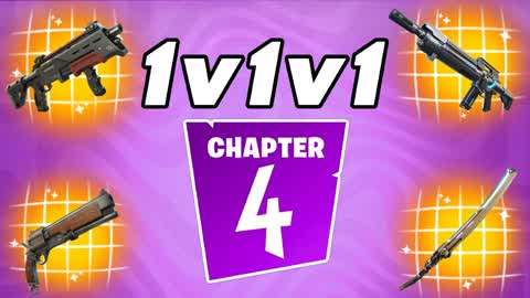 1v1v1 CHAPTER 4 PVP FFA 1v1 1v1v1v1 Hero
