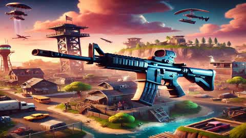 TILTED TOWERS GUN GAME 🎯 ONE SHOT