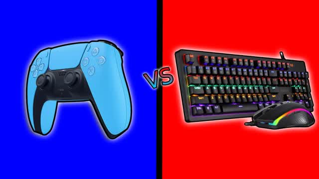 INSANE CONTROLLER VS KBM RED VS BLUE