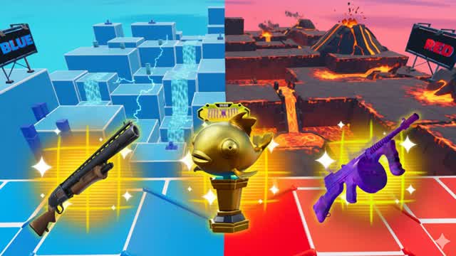 SUPER RED VS BLUE 🔴🔵 OMG