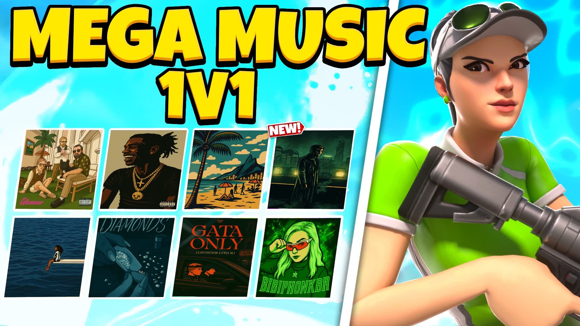 🏆🎵 MEGA MUSIC 1v1 BUILDFIGHTS