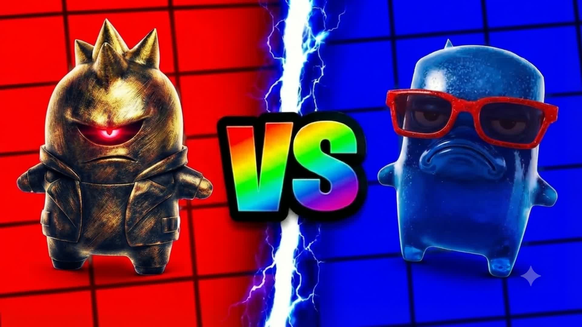 RED vs BLUE RVB UNC