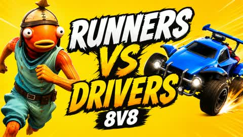 RUNNERS vs DRIVERS — 8v8 Chase