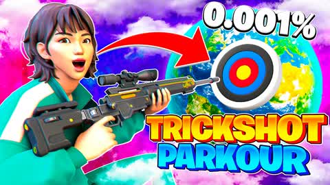 SUPER TRICKSHOT PARKOUR🎯(75 LEVELS)🎯
