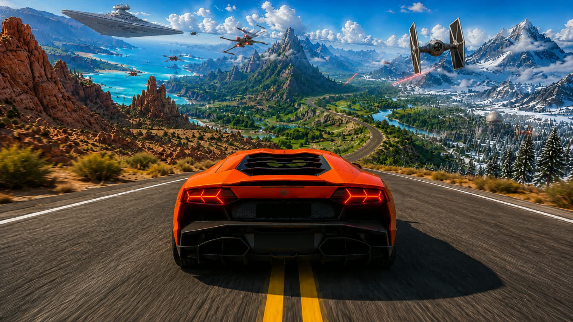 🌴 SUMMER DRIVE STAR WARS ⭐