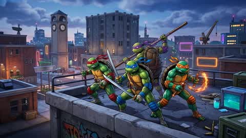 🌍[TMNT] Wild World🚗