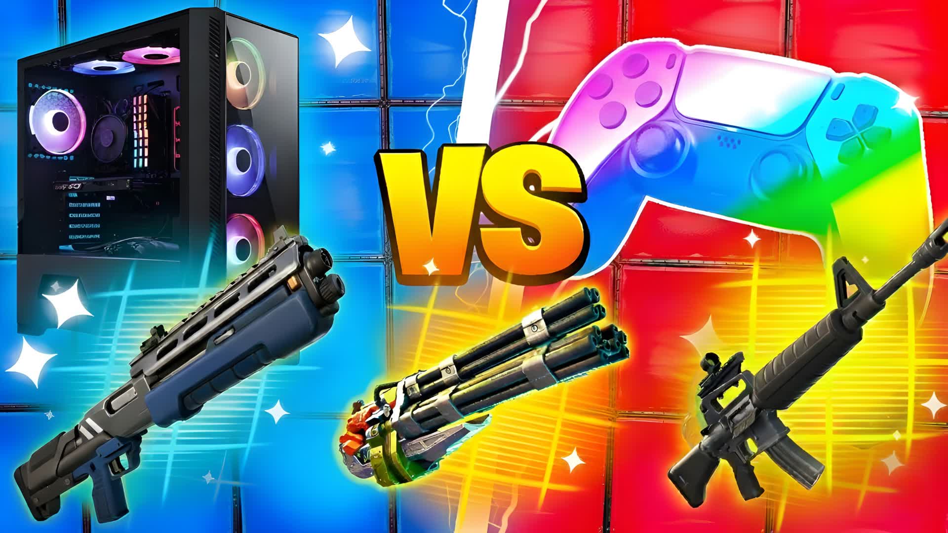 INSANE CONSOLE VS PC 🔴🔵