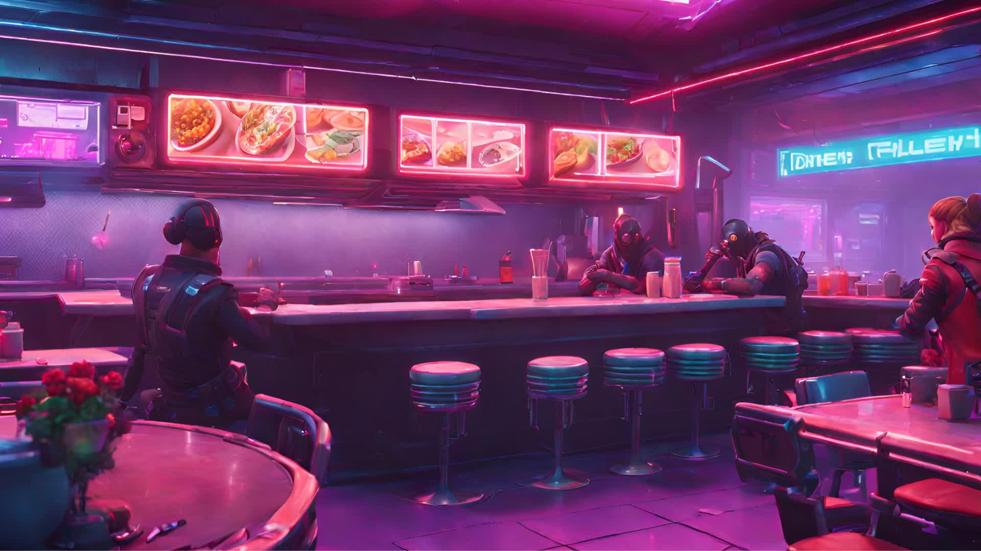 CYBER DINER BEATS FFA 2477 7976 2947 By Joshdoes cyber-diner-beats-ffa-2477-7976-2947-by-joshdoes