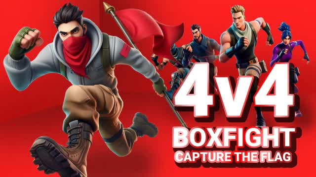 BOXFIGHT x CAPTURE THE FLAG 4v4