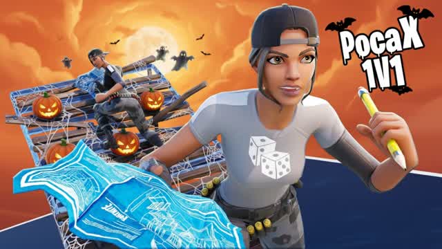 1V1 BUILD FIGHT [PocaX] 🎃