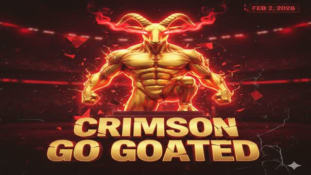 Go GOATED: Crimson Edition